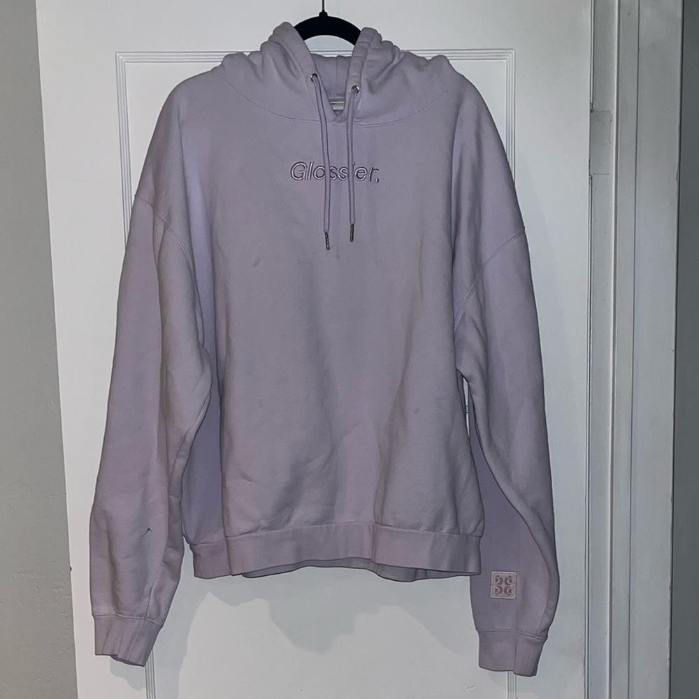 glossier Lavender Hoodie